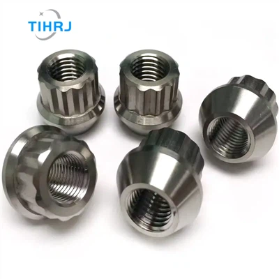 M12 M14 Titanyum Tekerlek Bijon Somunları